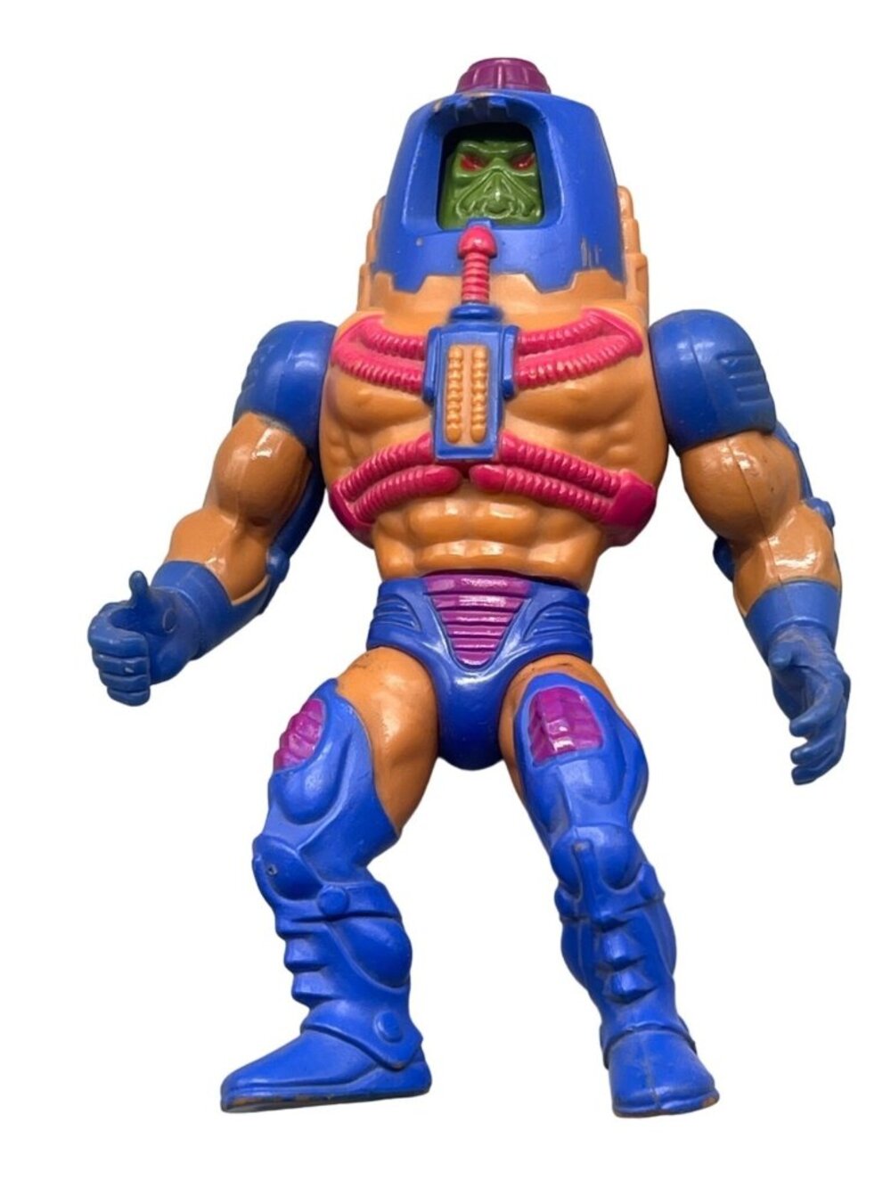 vtg Masters of the Universe MAN-E-FACES He-Man MOTU Action Figure Weapon 6" READ